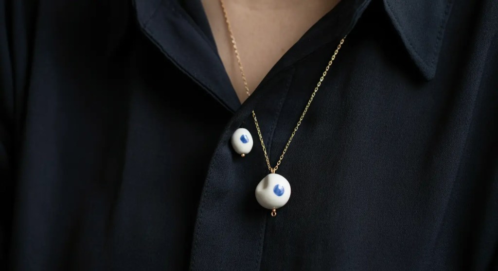 Porcelain Charm Jewelry for Minimalist&nbsp;Wardrobes